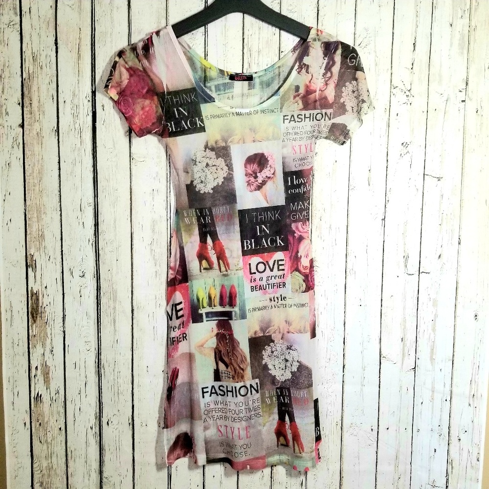 BLUSH Love Dress sheer XS. Condition is excellent